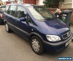 2005 VAUXHALL ZAFIRA DESIGN DTI 16V BLUE for Sale