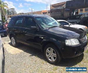 2004 Ford Territory Ghia Black Automatic 4sp A Wagon