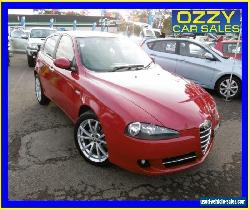 2007 Alfa Romeo 147 MY06 JTD Red Manual 6sp M Hatchback for Sale