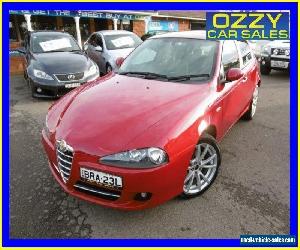 2007 Alfa Romeo 147 MY06 JTD Red Manual 6sp M Hatchback