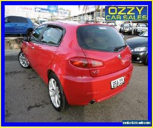 2007 Alfa Romeo 147 MY06 JTD Red Manual 6sp M Hatchback