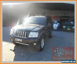 2004 Jeep Grand Cherokee WG Limited (4x4) Black Automatic 5sp A Wagon for Sale