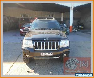 2004 Jeep Grand Cherokee WG Limited (4x4) Black Automatic 5sp A Wagon