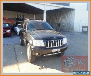 2004 Jeep Grand Cherokee WG Limited (4x4) Black Automatic 5sp A Wagon