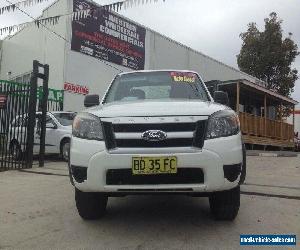 2009 Ford Ranger PK XL (4x2) White Automatic 5sp A Dual Cab Pick-up