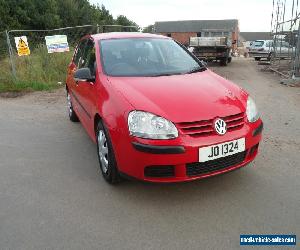 2007 VOLKSWAGEN GOLF S SDI DIESEL 5 DOOR NO RESERVE !!!