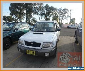 1998 Subaru Forester GT White Manual 5sp M Wagon