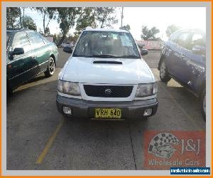 1998 Subaru Forester GT White Manual 5sp M Wagon