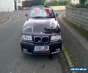 1995 BMW 318 I BLACK CONVERTIBLE PROJECT CAR