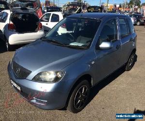 2004 Mazda 2 DY Neo Blue Manual 5sp M Hatchback