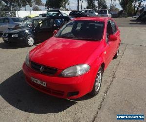 2008 Holden Viva JF MY08 Upgrade Red Automatic 4sp A Hatchback