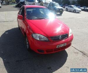 2008 Holden Viva JF MY08 Upgrade Red Automatic 4sp A Hatchback