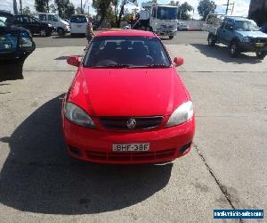 2008 Holden Viva JF MY08 Upgrade Red Automatic 4sp A Hatchback