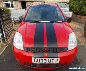 Ford Fiesta Zetec 2003 1.4 Petrol Red 3 Door