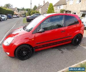 Ford Fiesta Zetec 2003 1.4 Petrol Red 3 Door