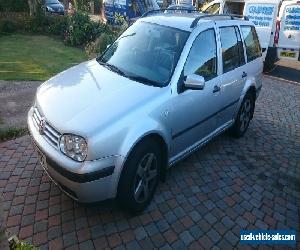 Spares or Repair 2001 VOLKSWAGEN GOLF SE TDI SILVER