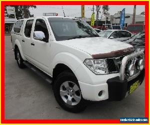 2008 Nissan Navara D40 ST-X White Automatic 5sp A 4D UTILITY