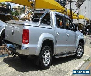 2013 Volkswagen Amarok 2H MY13 TDI400 Highline (4x4) Silver Manual 6sp M