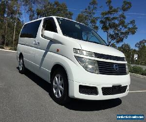 2003 Nissan Elgrand E51 VG White Automatic 5sp A Wagon