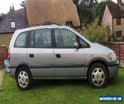 2002 VAUXHALL ZAFIRA COMFORT 16V GREY for Sale