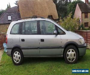 2002 VAUXHALL ZAFIRA COMFORT 16V GREY