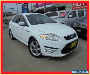 2012 Ford Mondeo MC Zetec Tdci White Automatic 6sp A Hatchback