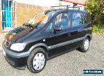 2005 VAUXHALL ZAFIRA DESIGN 16V BLACK 7 SEATER for Sale