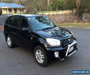 2003 Toyota RAV4 ACA21R Extreme Ebony Black Manual 5sp M Wagon