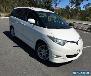 2006 Toyota Estima Aeras White Automatic 5sp A Wagon