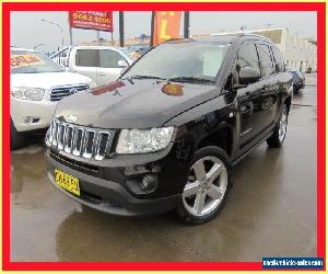 2012 Jeep Compass MK MY12 Limited Black Automatic 6sp A Wagon