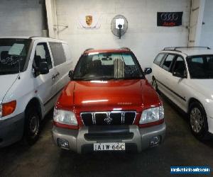 2000 Subaru Forester Limited Red Automatic 4sp A Wagon