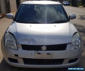 2005 SUZUKI SWIFT 5DR Hatchback 1.3L MAN Silver REPAIRABLE LIGHT DAMAGED Drives