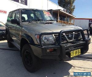 2001 Nissan Patrol GU II ST (4x4) Gold Manual 5sp M Wagon