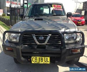 2001 Nissan Patrol GU II ST (4x4) Gold Manual 5sp M Wagon