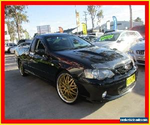 2004 Ford Falcon BA Mk II XR8 Black Automatic 4sp A Utility