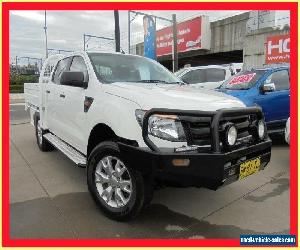 2014 Ford Ranger PX XL White Manual 6sp M 4D Cab Chassis