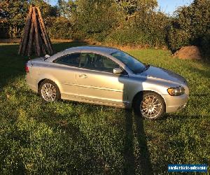 2006 Volvo C70 SE 2.5L Convertible Silver With Black Leather. Manual. Long MoT