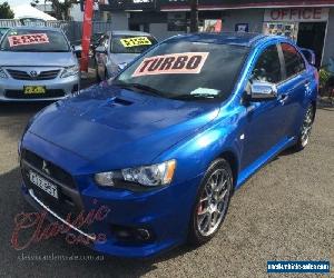 2008 Mitsubishi Lancer CJ Evolution MR Blue Automatic 6sp A Sedan