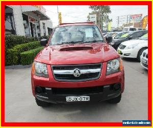 2008 Holden Colorado RC DX Red Manual 5sp M 2D CAB CHASSIS