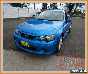 2003 Ford Falcon BA XR6 Blue Manual 5sp M Sedan