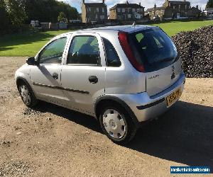 2003 vauxhall corsa 1.2 5 door in silver full mot 