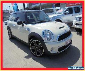 2011 Mini Clubman R55 LCI Cooper S White Manual 6sp M Wagon