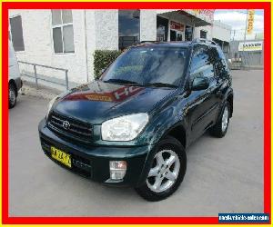 2001 Toyota RAV4 ACA20R Cruiser Green Automatic 4sp A 3D HARDTOP