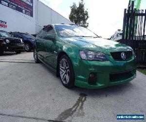 2010 Holden Commodore VE II SV6 Green Manual 6sp M Sedan