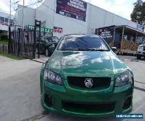 2010 Holden Commodore VE II SV6 Green Manual 6sp M Sedan