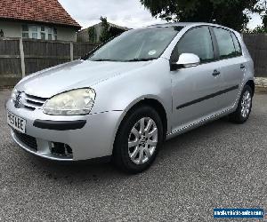 2005 VOLKSWAGEN GOLF FSI SE SILVER