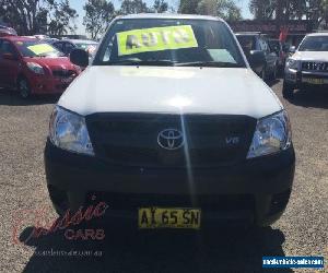 2005 Toyota Hilux GGN15R SR White Automatic 5sp A Extracab