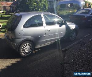 2004 VAUXHALL CORSA DESIGN 16V SILVER