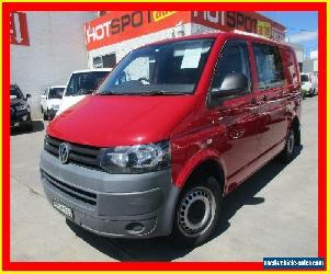 2010 Volkswagen Transporter T5 MY11 Red Manual 5sp M Van