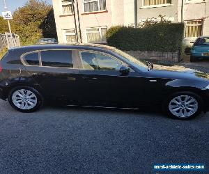 bmw 1 series hatchback 4 door black